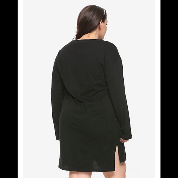 Creep It Real Long T shirt Dress - Picture 3 of 3